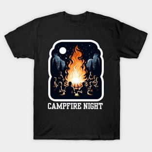 CAMPFIRE NIGHT T-Shirt